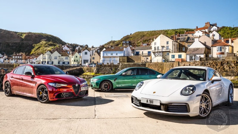 BMW M3 Competition v Alfa Romeo Giulia Quadrifoglio v Porsche 911 Carrera -Which Is Your Cup Of Tea?